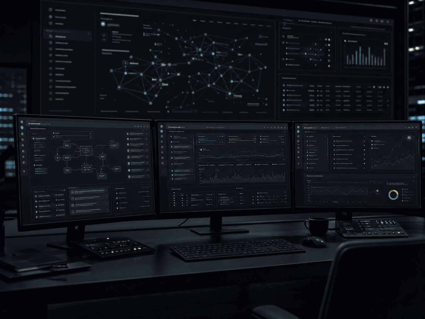 AI SaaS control plane with agents, retrieval, evals, and traces